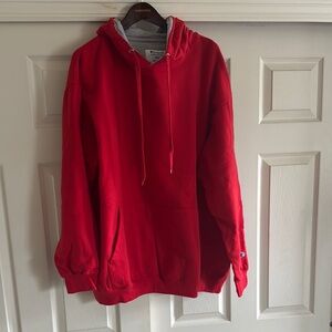 Champion Bold Red Pullover Hoodie